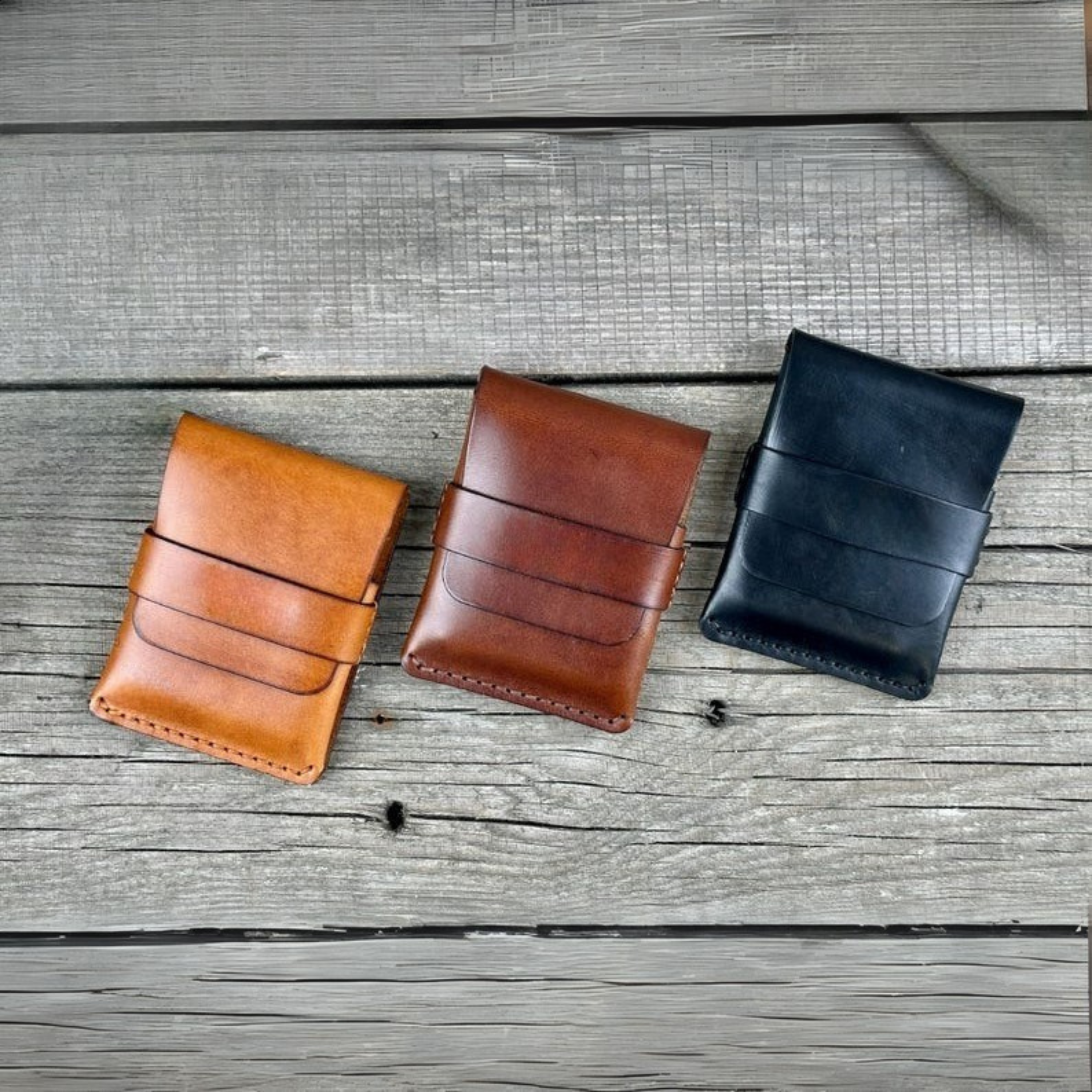 Kinnoti Wallet Slim Leather Wallet - Minimalist Card Holder