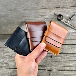 Kinnoti Wallet Slim Leather Wallet - Minimalist Card Holder