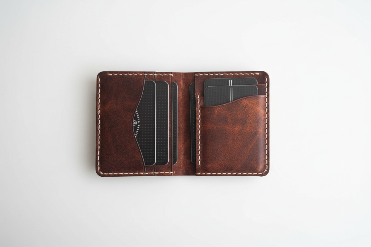 Kinnoti wallet Slim Leather Wallet - Minimalist Card & Money Holder