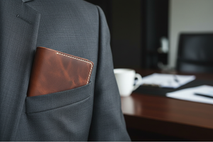 Kinnoti wallet Slim Leather Wallet - Minimalist Card & Money Holder