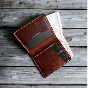 Kinnoti wallet Slim Leather Wallet - Minimalist Card & Money Holder