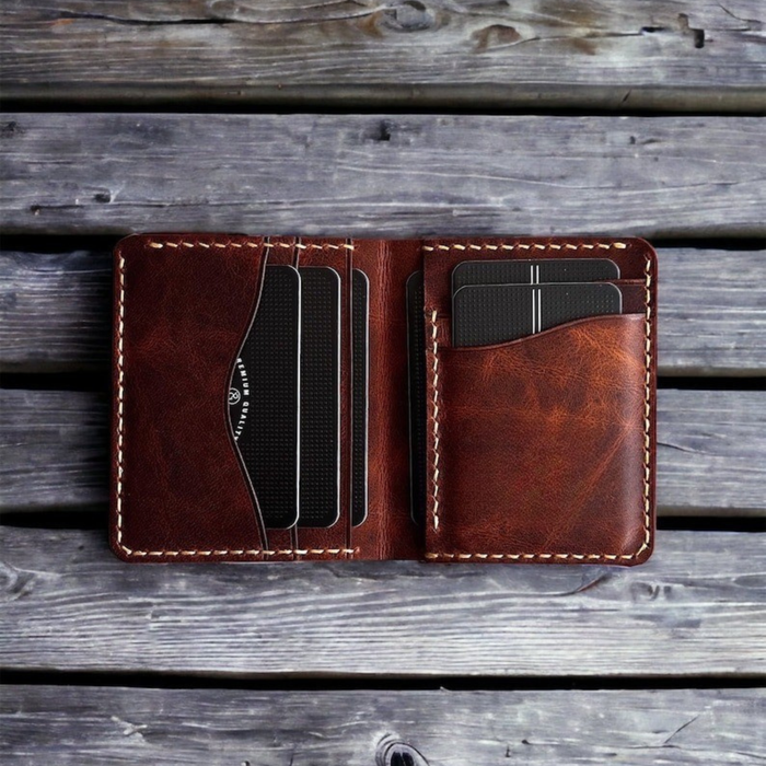 Kinnoti wallet Slim Leather Wallet - Minimalist Card & Money Holder