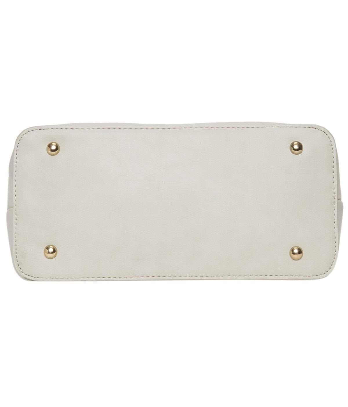 kinnoti White Color Satchel Bag