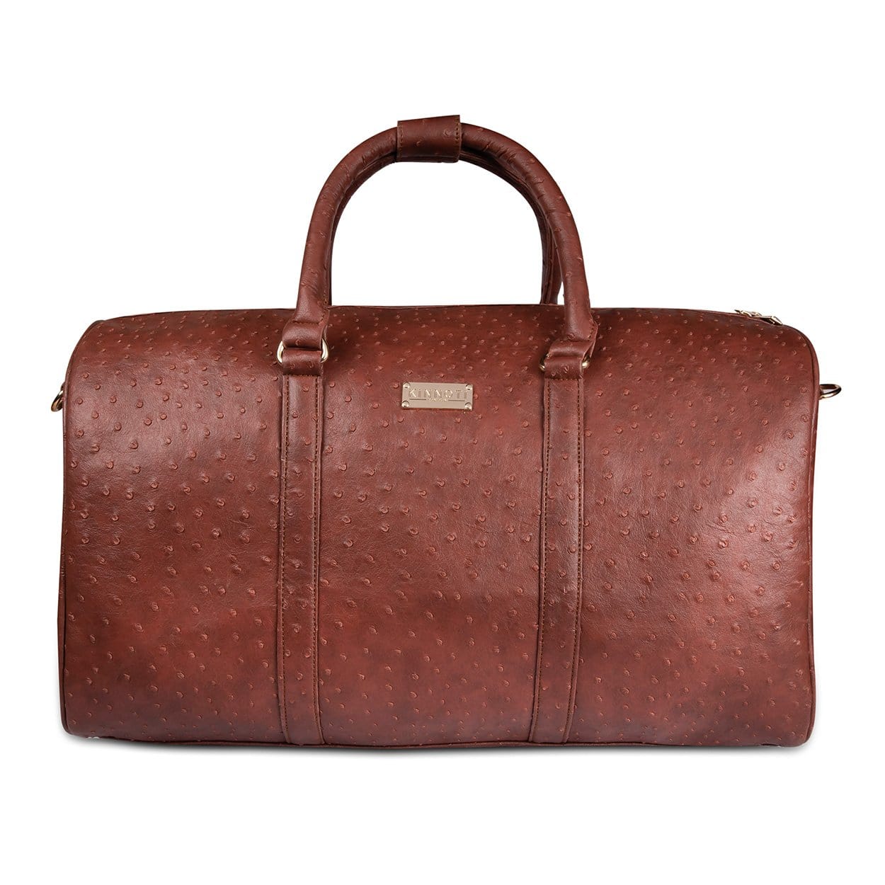 kinnoti Wine Textured Travel Duffle Bag